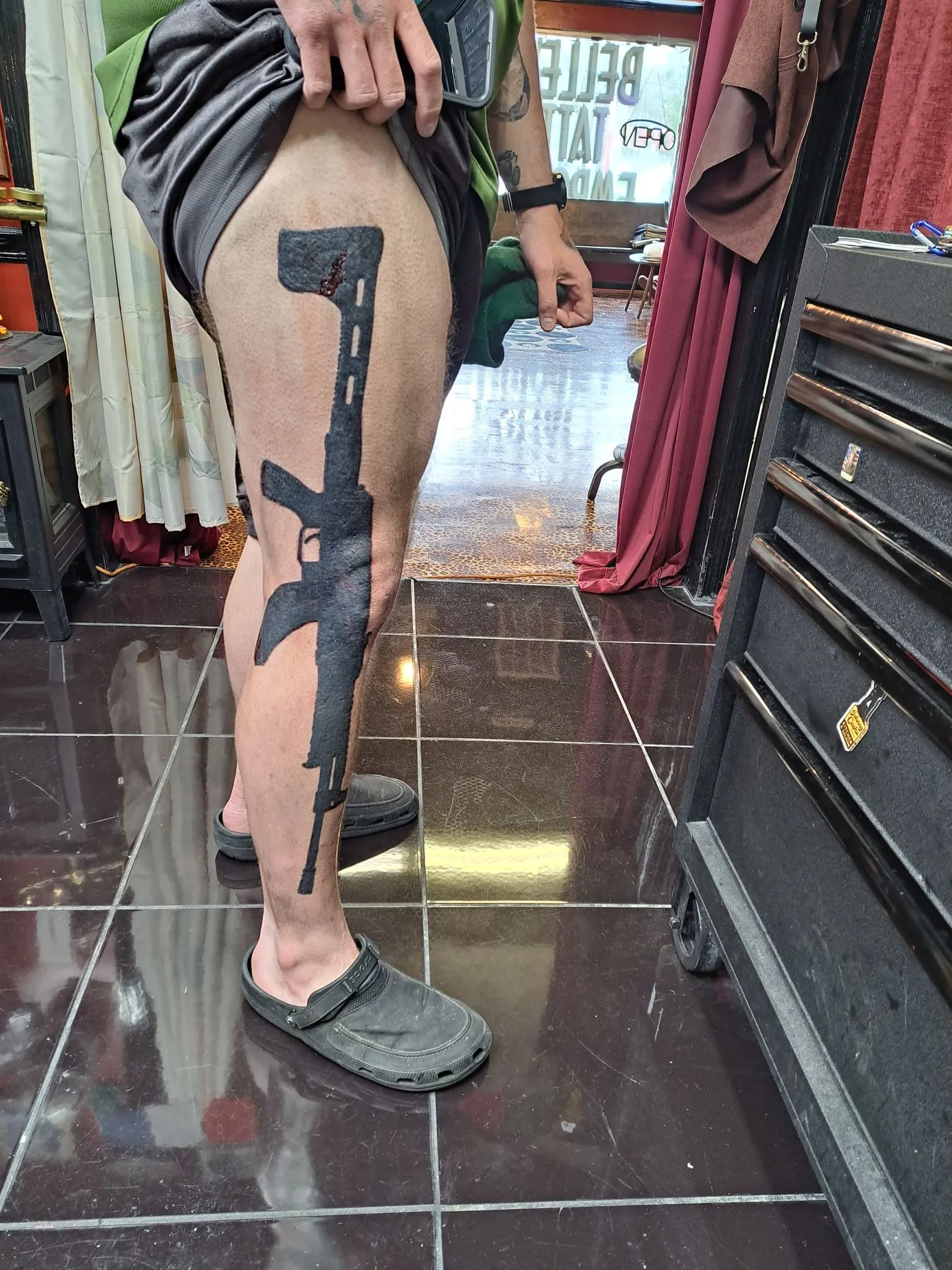 Inside Bellevue Tattoo Emporium